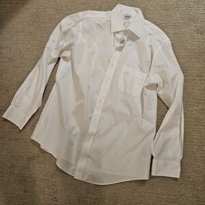 Brooks Brothers Classic White Dress Shirt
